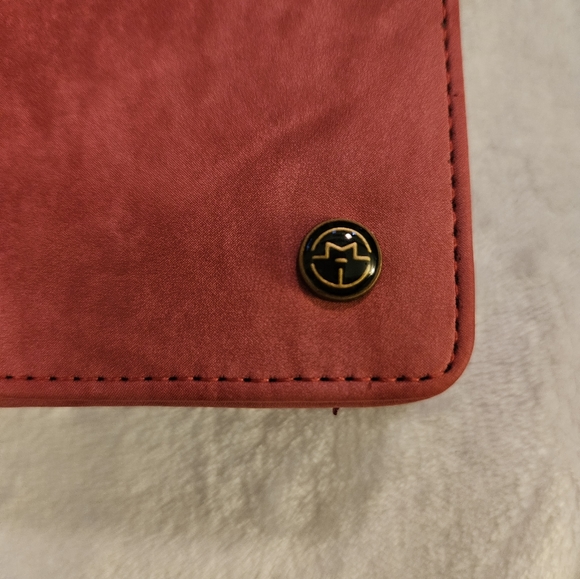 CaseMe mauve wallet with phone case - Picture 2 of 11